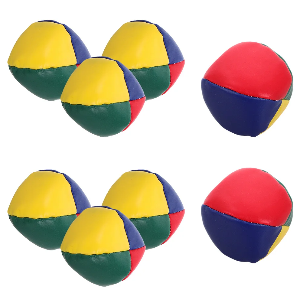 

8Pcs PU Bean Bags Small Colorful Tossing Game Sandbag Outdoor Hand Throwing for Kids Party Activities Bean Bags.