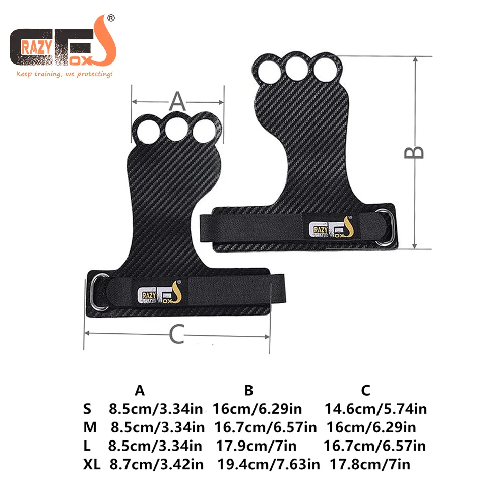 Gym Gloves Grips Weightlifting Workout Gloves Hand Palm Protector Gymnastics Hand Grips Pull up, Training,Kettlebells