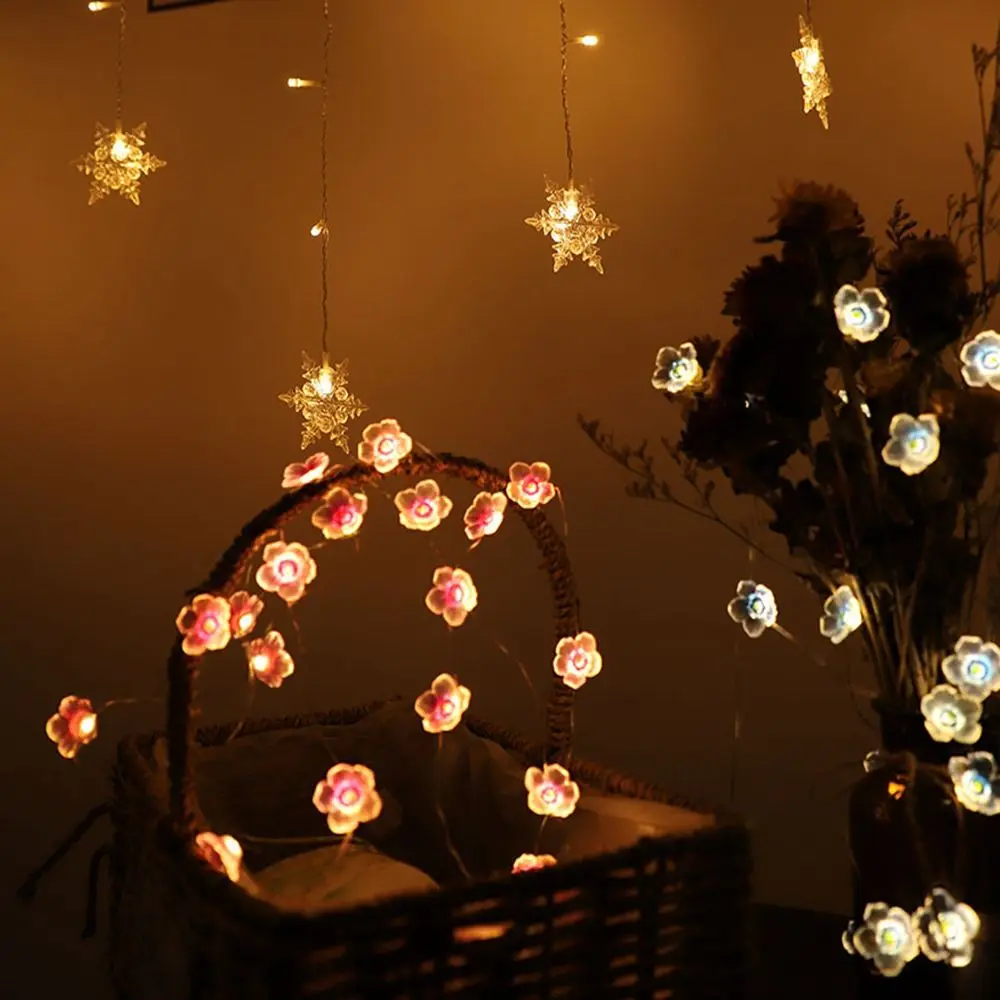 Deco Christmas Decoration 20 LEDs Decorative Lights Cherry Lighting Strings Light Fixture Flower String Lights LED String