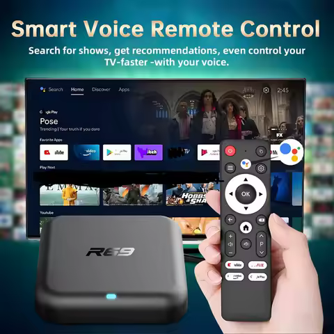 20PCS New Smart TV Box R69 RK3518 4K HD Android 14.0 Smart TV Box 2.4/5G Dual-WIFI 3D Video Media Player Home Theater TV Set-top