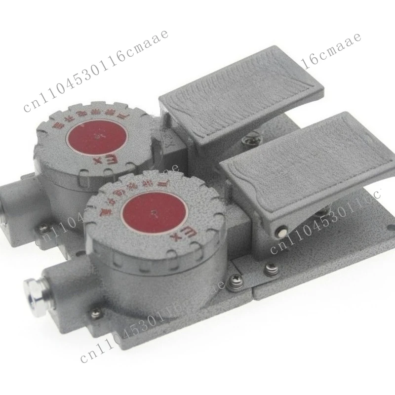 Foot Switch 10A Single Pedal Double Pedal -proof Travel Limit Switch Foot-pedal Pneumatic