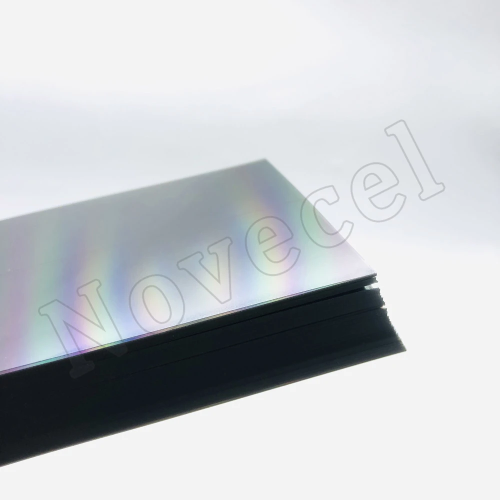 10 قطعة العالمي OLED المستقطب ورقة لسامسونج هواوي آيفون باد شاشة LCD الاستقطاب الناشر فيلم تصفية استبدال أجزاء