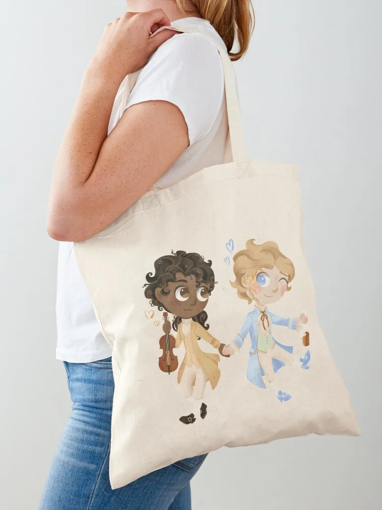 Tiny Monty and Percy Tote Bag shopping trolley bag Eco bag custom bags Big women