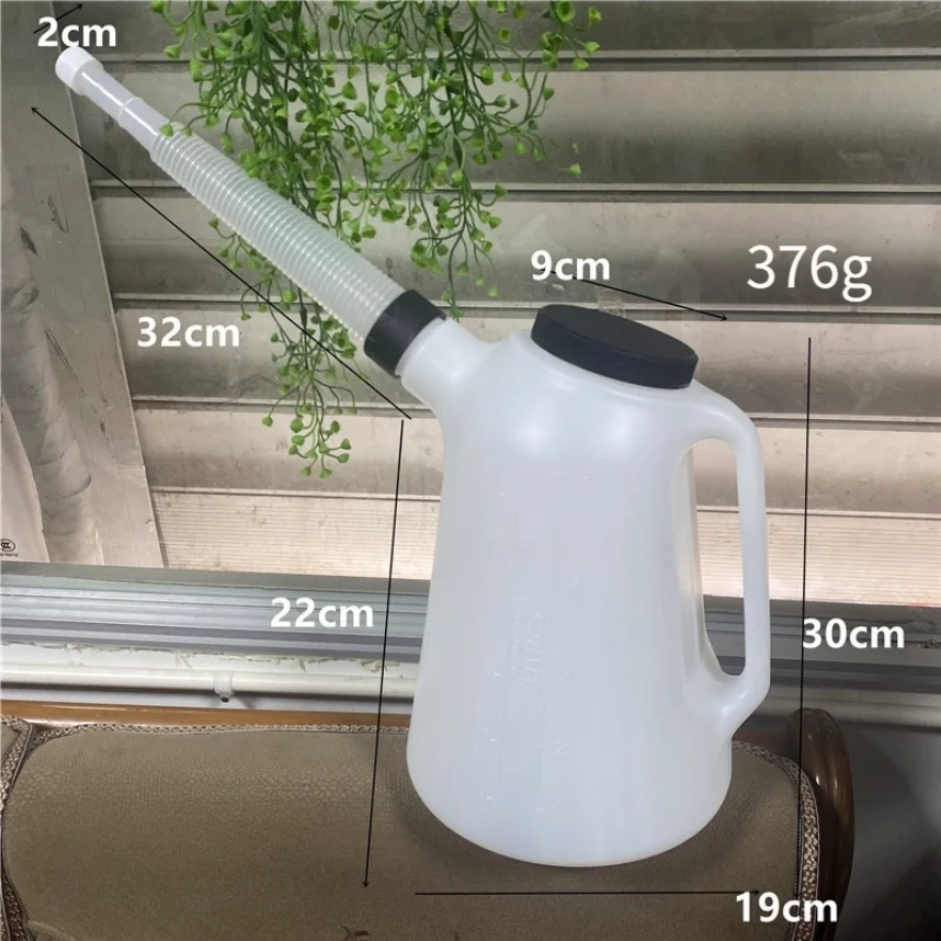 5L Oil Measuring Jug With Pouring Flexible Spout Container Oiler For Car Marine Automotive Oil Dispenser