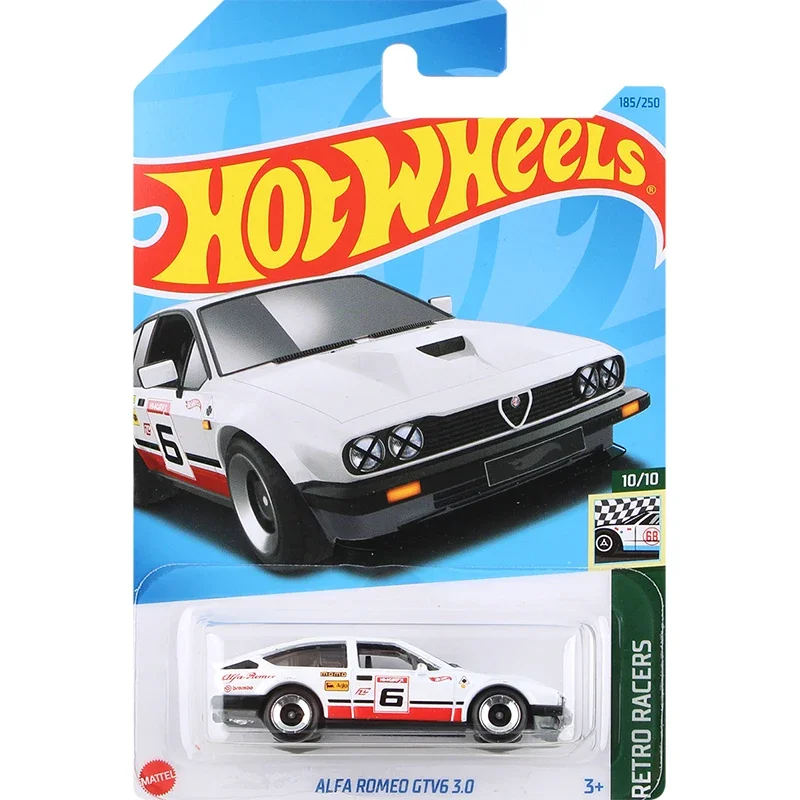 Hot Wheels Toy Car 1:64 Hotwheels Super Car Alfa Romeo GTV6 3.0 And More Toys For Boys