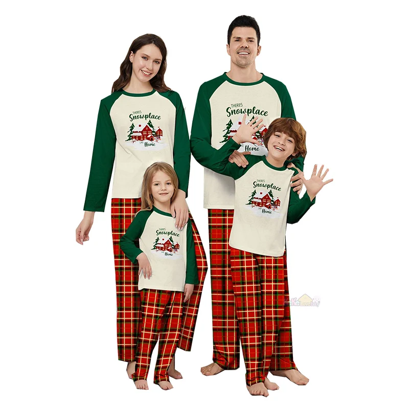 

Christmas Family Pajamas Matching Outfits 2026 New Xmas Adult Mother Father Kids Set Baby Romper Sleepwear Family Look Pyjamas