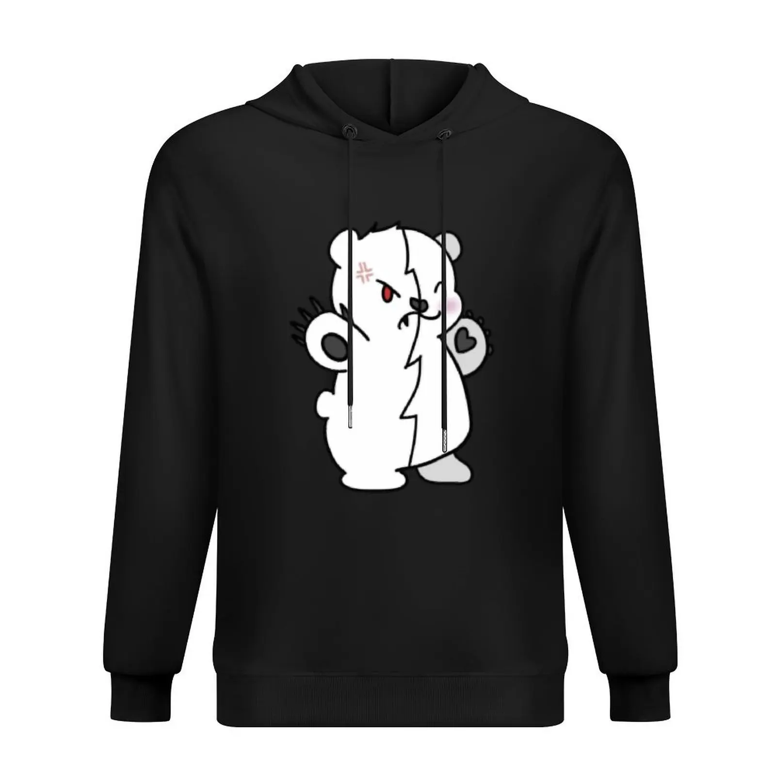 

BI-POLAR BEAR Hoodie winter clothes aesthetic clothing men's sweat-shirt set men's winter sweater hoodie man