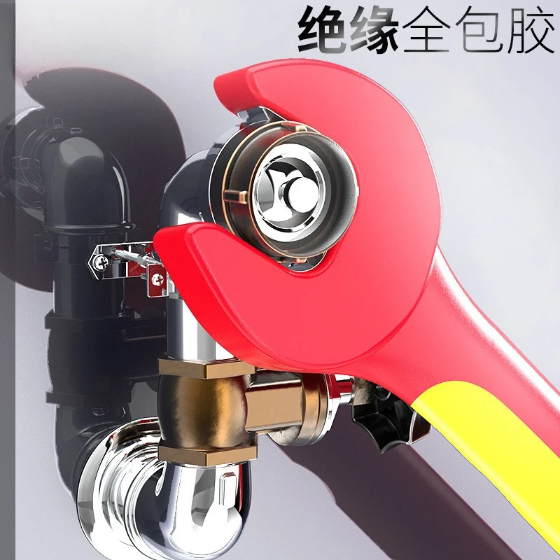 Insulated opening wrench, wrench high voltage resistance, electrical wrench 6mm-24mm
