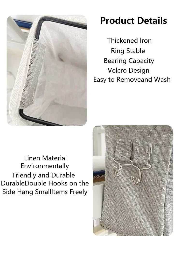 حقيبة تخزين معلقة للأريكة بجانب السرير متعددة الوظائف، سلة معلقة من القماش، أرفف بجانب السرير لتخزين المهجع والشقة