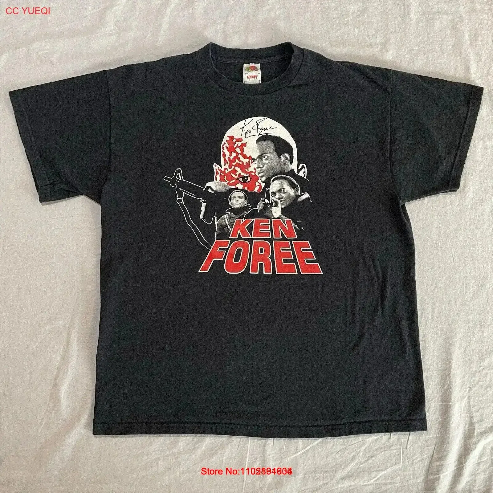 

Винтажная футболка «Старь мертвых» Кен Foree Horror Movie XL, винтажная стираная растянутая повседневная стильная мягкая дизайнерская одежда