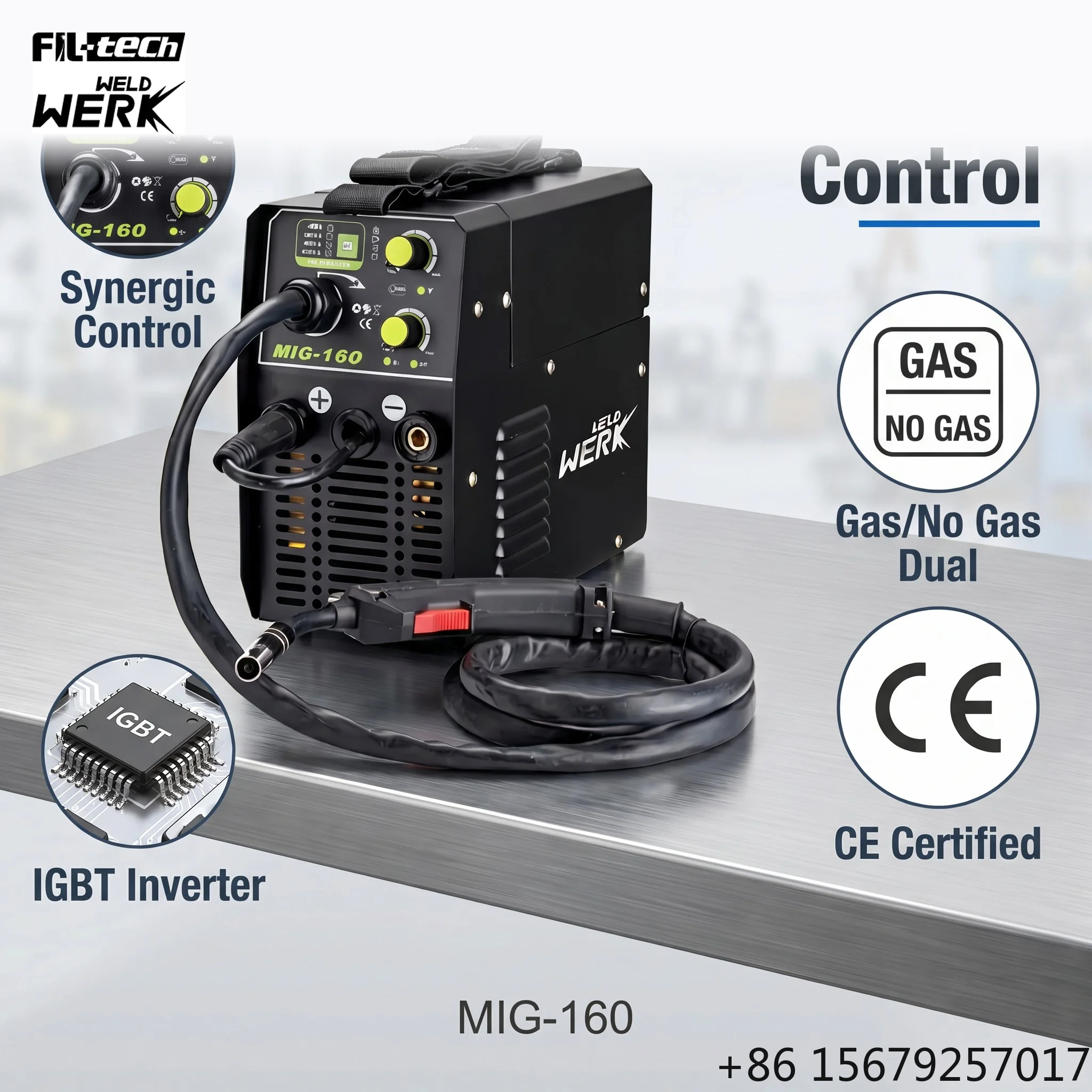220V 3 in 1 Soldadora Hand Held Inverter Gas Gasless Type Welder Equipment MMA/LIFT TIG/MIG Welding Machine with Core PCB Board