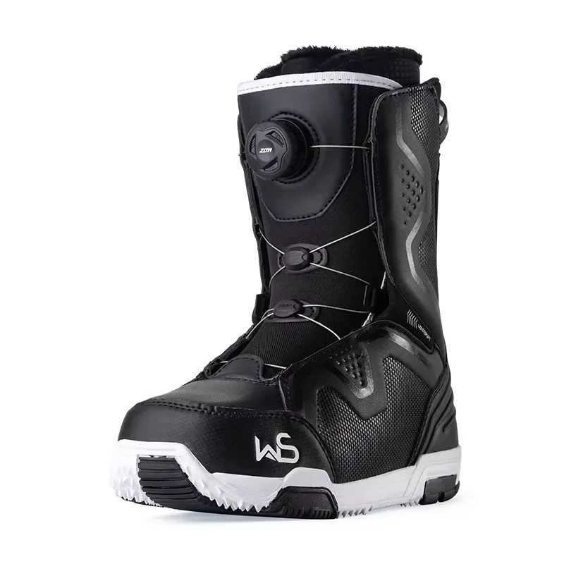 High Quality Heated Snowboard Boots Outdoor Cold-Resistant Freestyle Skiing Shoes for Children Sandwich Construction