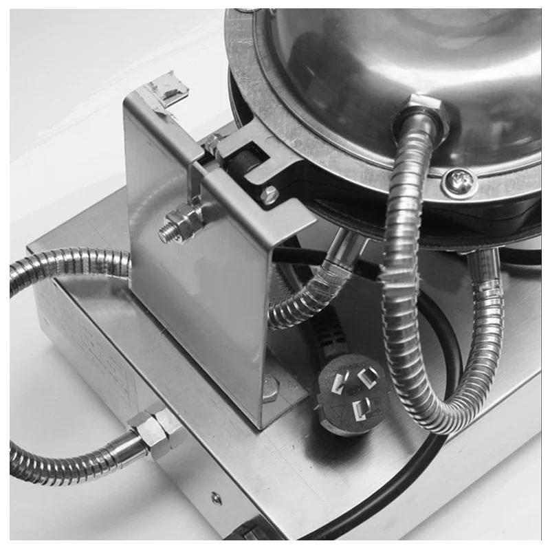 Máquina de waffle 110v/220v, máquina de waffle com bolhas de ovo, torrador de aço inoxidável