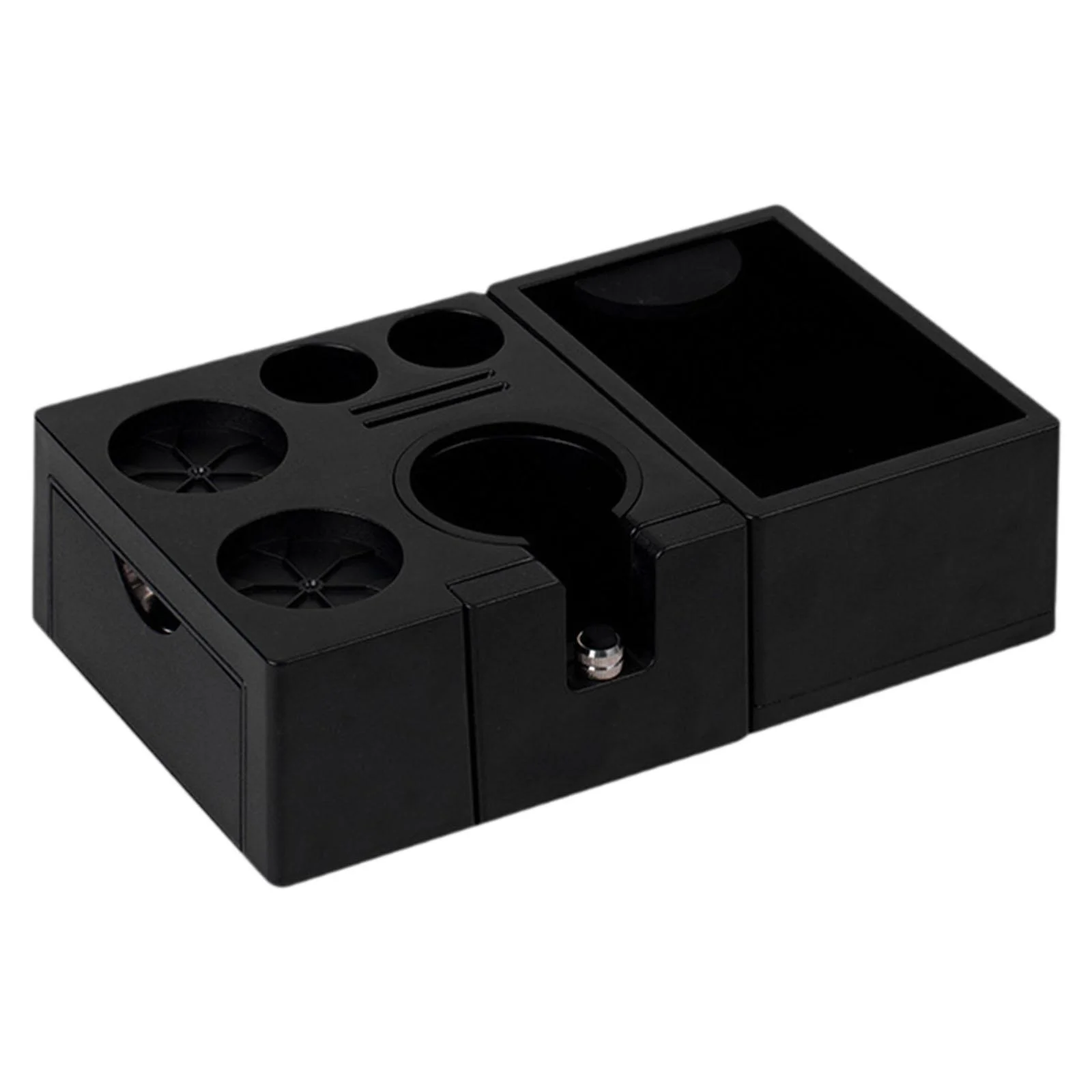 

Станция для утрамбовки эспрессо, съемный стук, органайзер для инструментов для кофе с ящиком для хранения, подходит для портафильтров 51, 53, 58 мм для взрослых