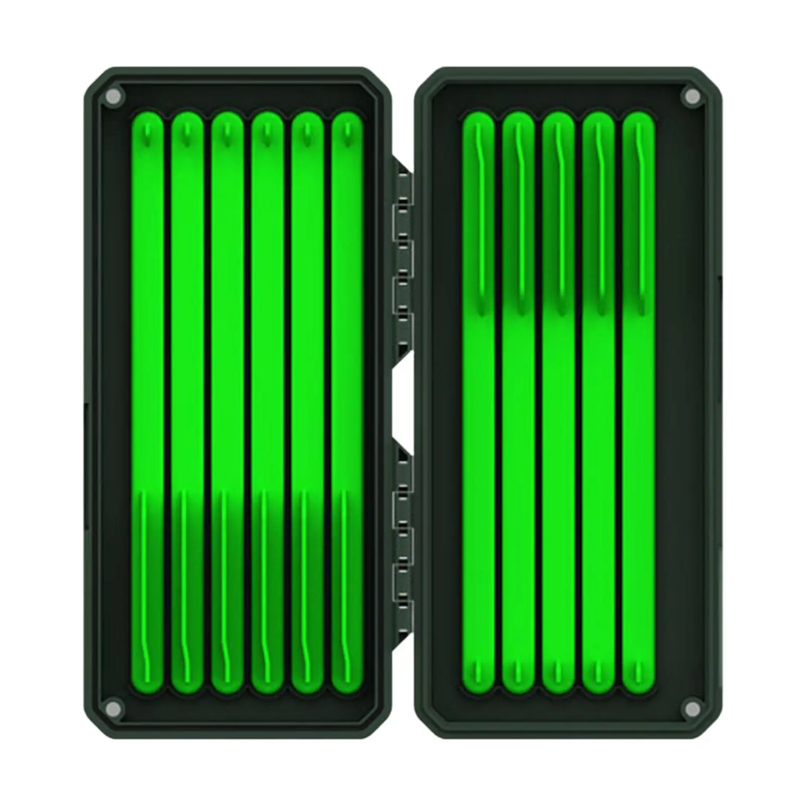 

Чехол для хранения, водонепроницаемый, двусторонний, долговечный держатель для рыболовной коробки