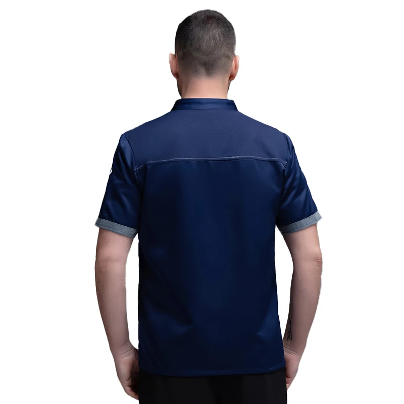 Uniforme De Chef Para Homens, Jaqueta De Chefs, Cozinhar Roupas, Restaurante, Café, Food Service, Traje De Cozinha, Garçom Roupas De Trabalho