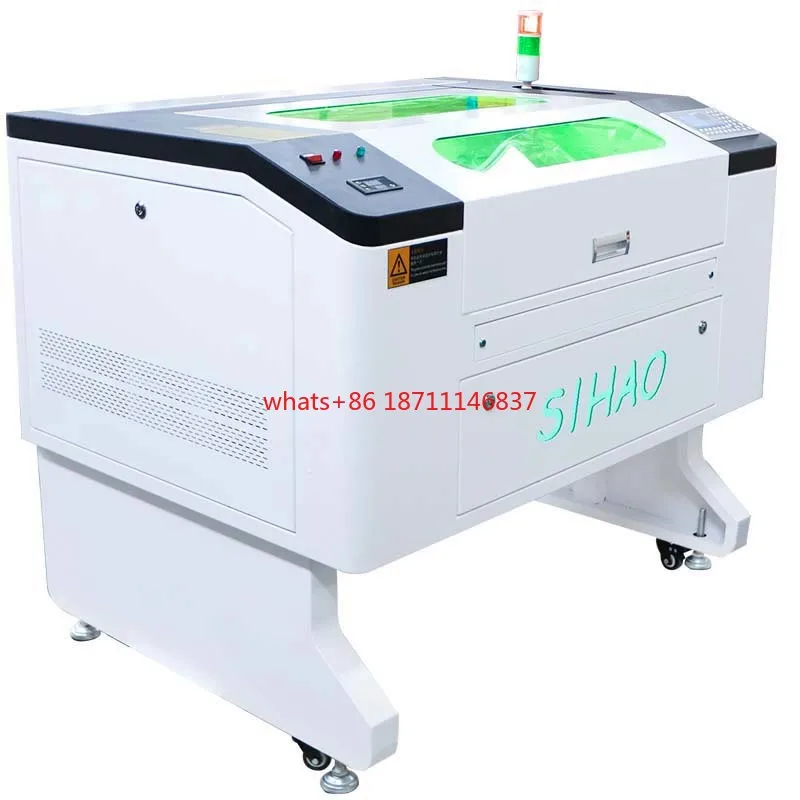 SIHAO KH-7050 lazer printer 3d crystal laser engraving machine for metal credit cards