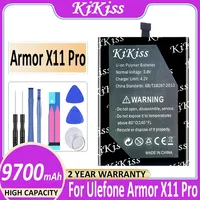 KiKiss Battery Armor X11 Pro (3105) 9700mAh For Ulefone Armor X11Pro Mobile Phone Bateria