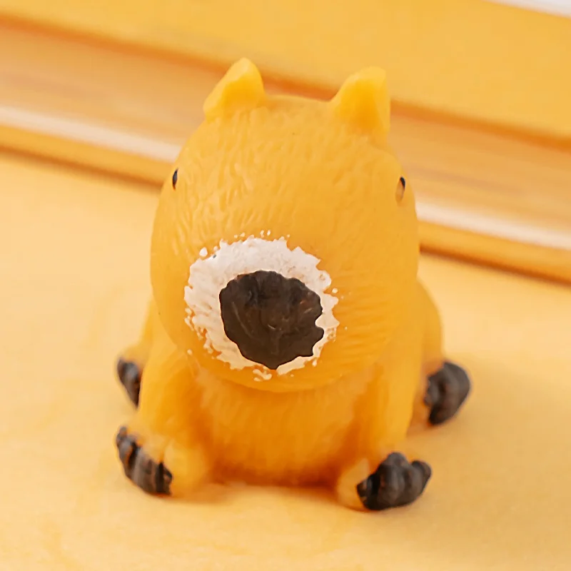 كابيبارا موتشي اسفنجي لعب صغيرة اسفنجي تاباس لينة الحسية ضغط ألعاب متململة للأطفال في سن المراهقة حفلة عيد ميلاد هدية الإجهاد اللعب #5