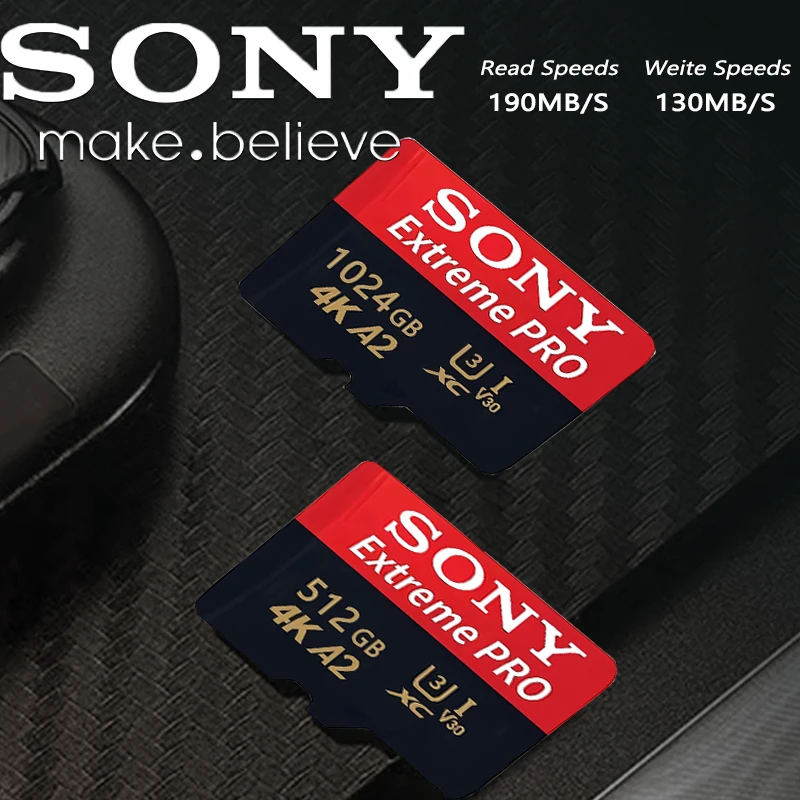 

Sony 512GB 1TB Ultra Micro SD/TF Flash Memory Card 128GB 256GB 1TB 512GB Micro SD Card MicroSD Dropship For Phone PC Speaker