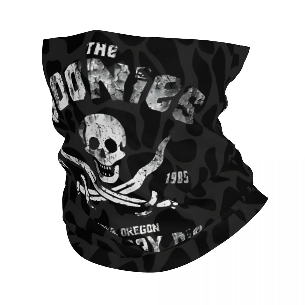 Awesome Goonies never say die Bandana Neck Gaiter Motocross Face Scarf Multifunctional Headwear Cycling Unisex Adult Winter