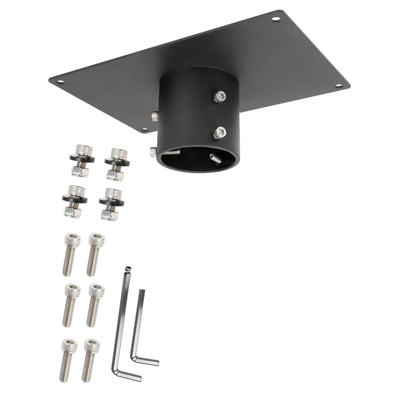 Star Link Flat High Performance Pipe Adapter, Star Link Mounting Kit Black Mounting Kit For Performance Star Link Internet Kit