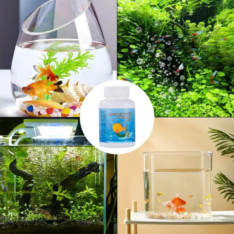 Aquarium Water Conditioner Tablets Water Purification Particles For Fish Tank Multi-Purpose Oxygenation Tool For Fish Tank