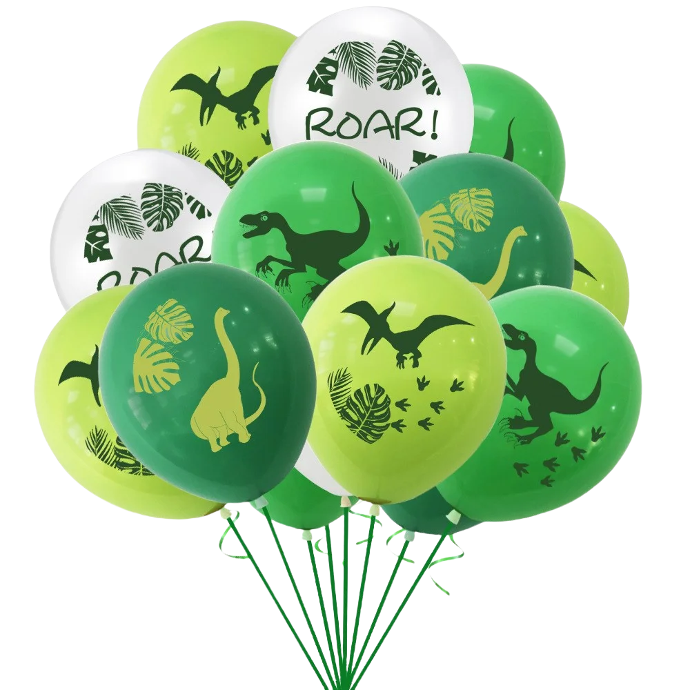 10/30 stücke Dinosaurier Latex Ballon Party Dekorationen Bunte Dinosaurier Party Luftballons für Kinder Geburtstag Partei Liefert Geschenk Spielzeug – Detail 3