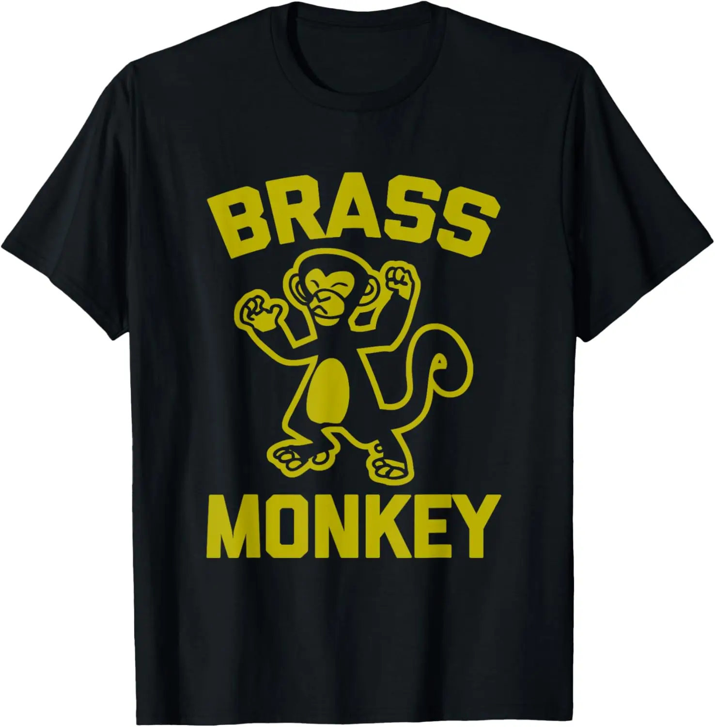 

Brass Monkey Tshirt funny saying sarcastic music rap hip-hop T-Shirt