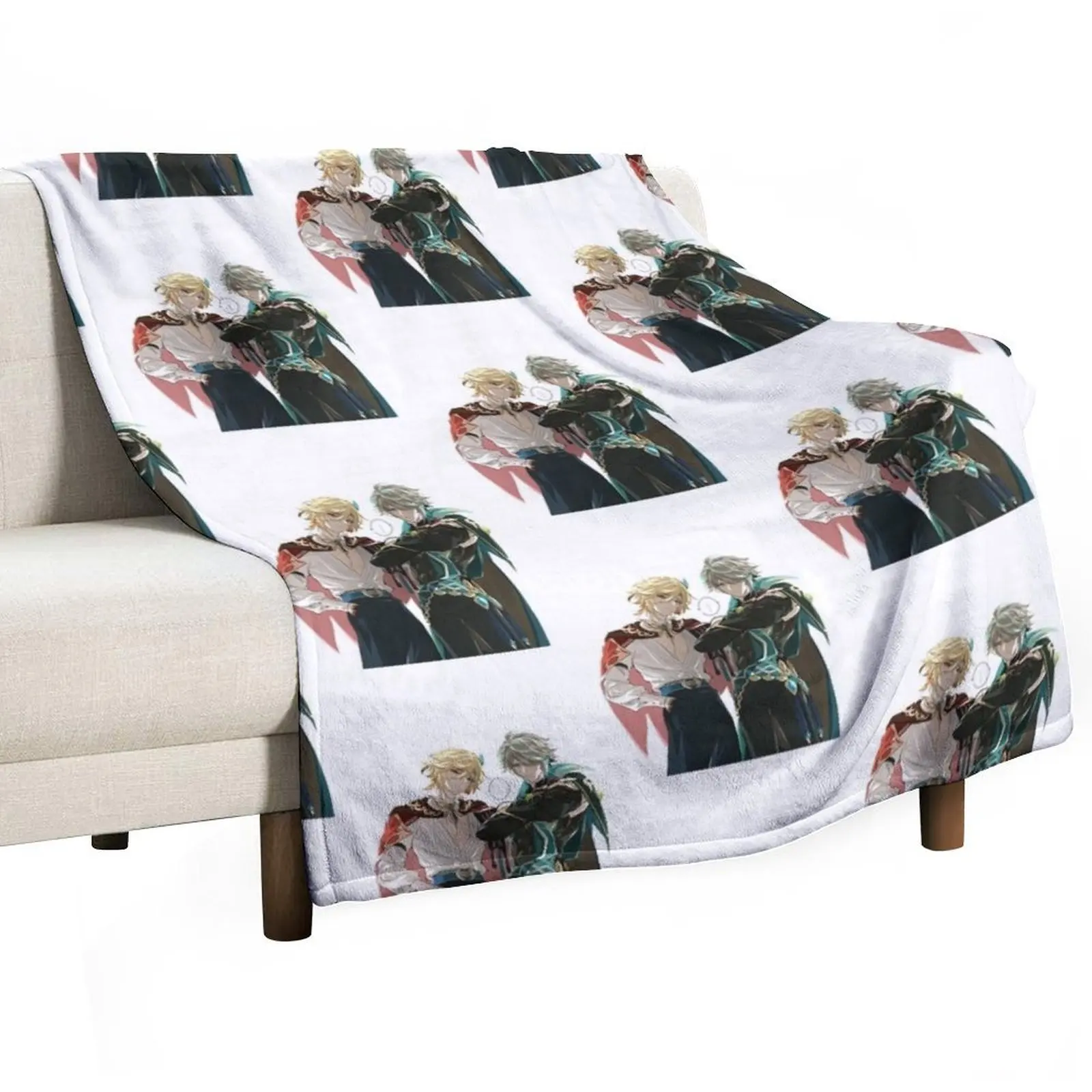 alhaitham kaveh Throw Blanket Baby anime Extra Large Throw Furrys Plaid on the sofa Flannels Blankets