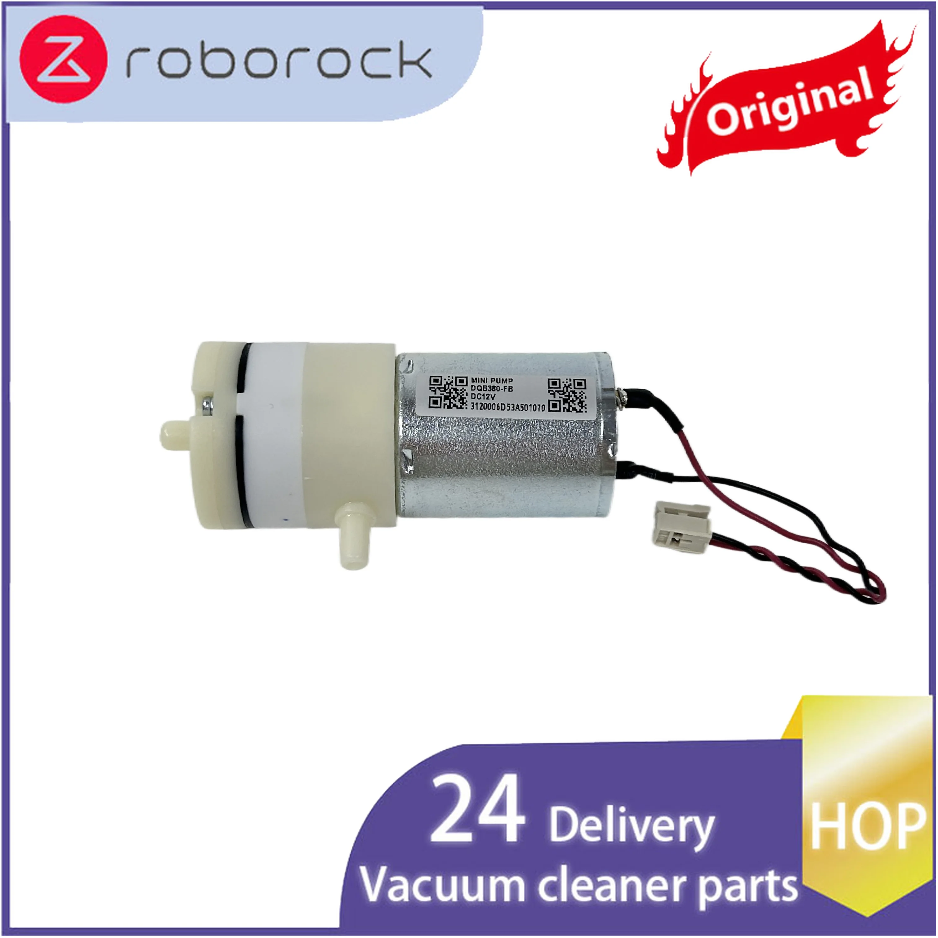 Original Accessories Pump Spare Parts Pumper For Roborock S8 Pro Ultra / S7 Max Ultra / Q Revo/ Q Revo MaxV Robot Vacuum