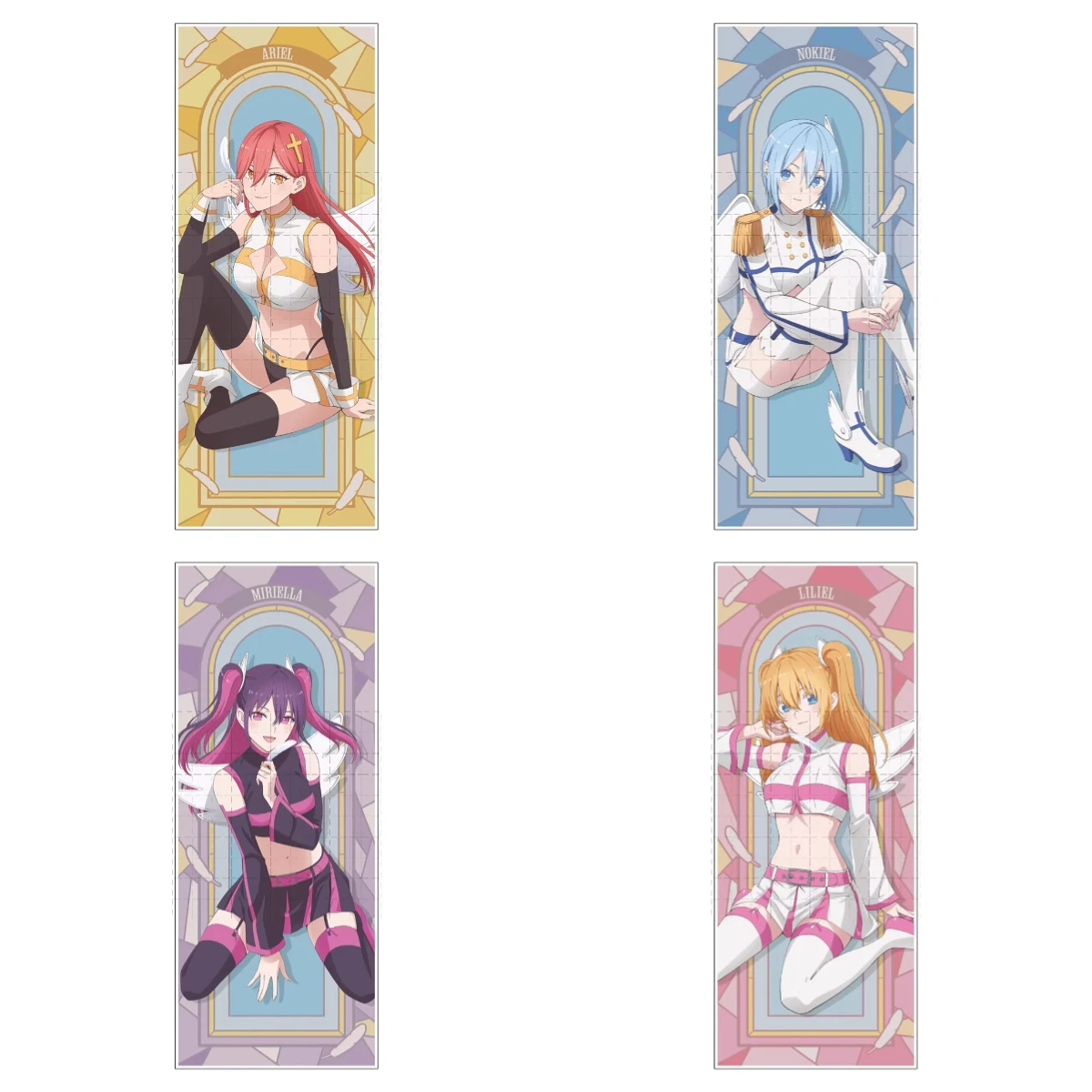 

Game Liliel Miriella Mikari Tachibana Ririsa Amano Acrylic Stand Doll Anime Figure Model Plate Cosplay Toy for Gift