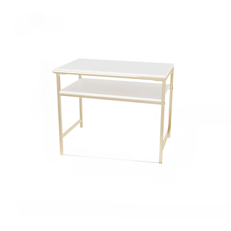 White Simple Desk Nail Tables Manicure Professional Beauty Makeup Nail Tables Living Room Mesa Manicura Salon Furniture