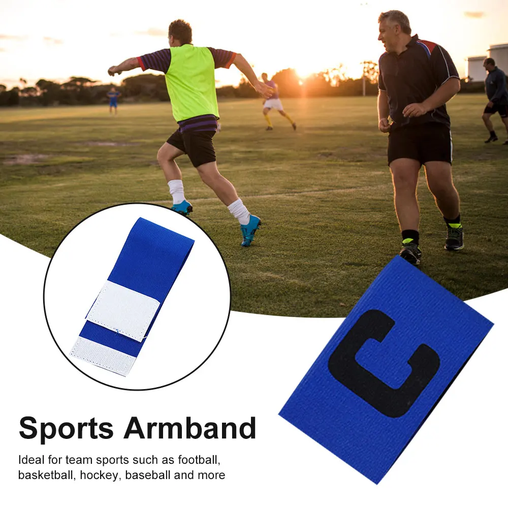 Football Captain Armband Arm Band Leader Competition Adult and Youth Soccer Captain Armband Football Training Group Arm Band