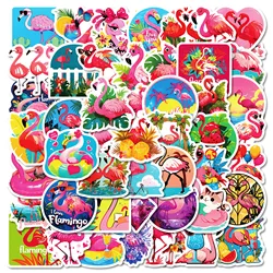 10/30/50PCSRose Red Phoenicopteridae Flamingo Sticker Decals Toys DIY Suitcase Skateboard Phone Luggage Bike Stickers Gift