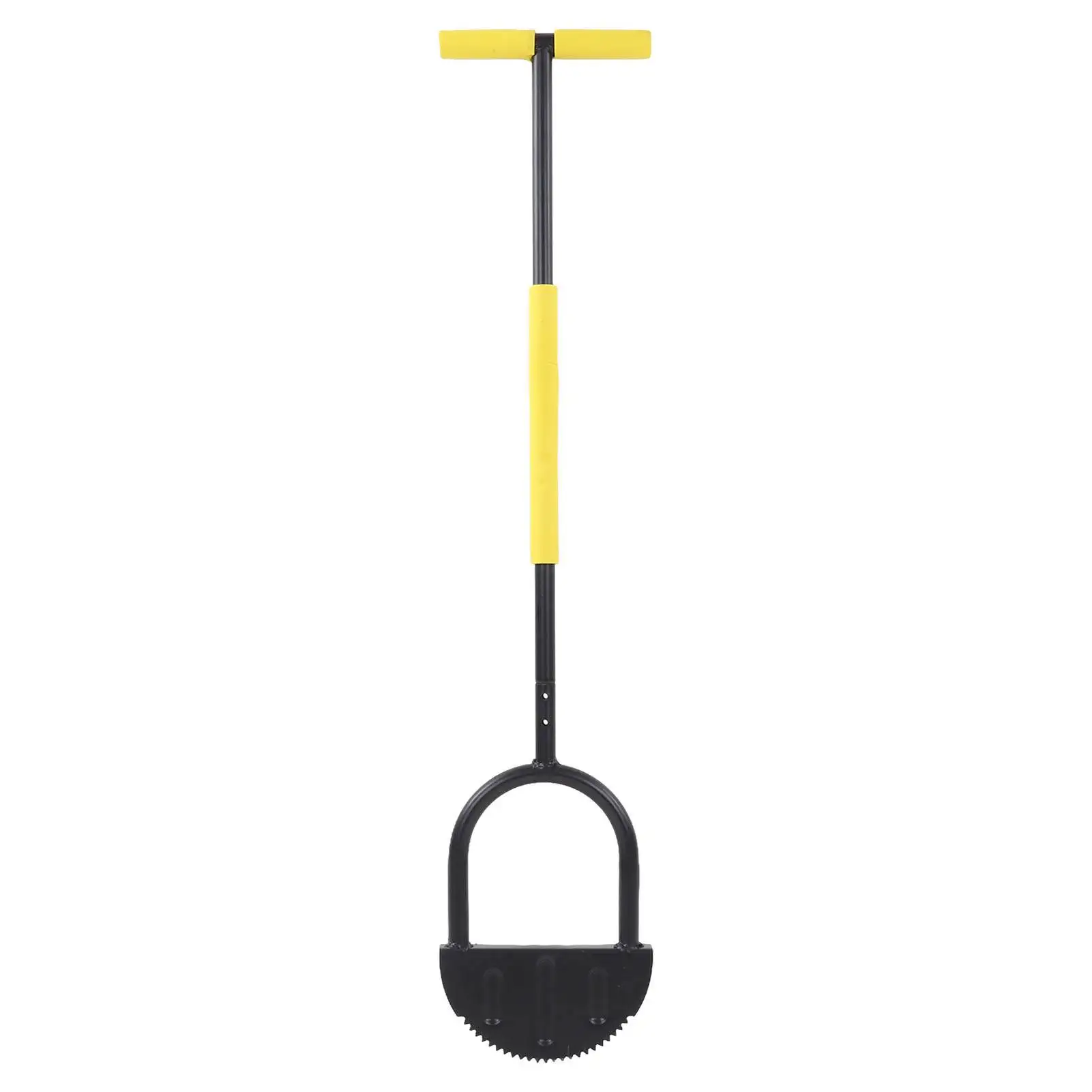 

Half Moon Lawn Edger High Hardness Simple Cleansing Carbon Steel Manual Trimming Shovel for Garden Zoo