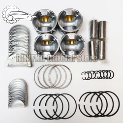 U201-11-SGO BK2Q-11-SA0 Piston Kit Piston Ring Crankshaft Con rod Bearing For Ford Ranger Transit P4AT V348 For Mazda BT50 2.2L
