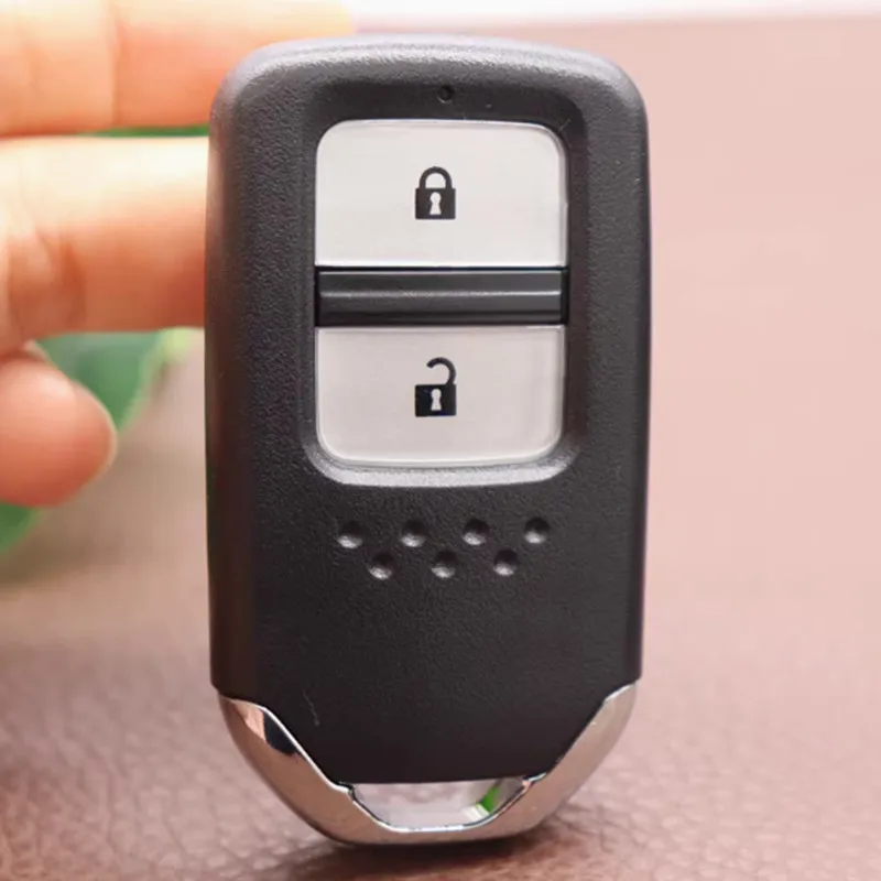 

Сменный чехол для смарт-брелока с 3 шт., брелок с 2 кнопками для Honda Accord CRV, подходит для маленького ключа