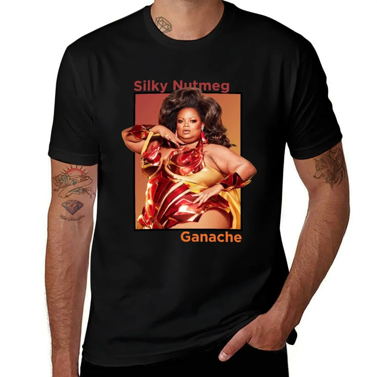 Silky Nutmeg Ganache All Stars 6 T-Shirt man t shirts graphic T-Shirt