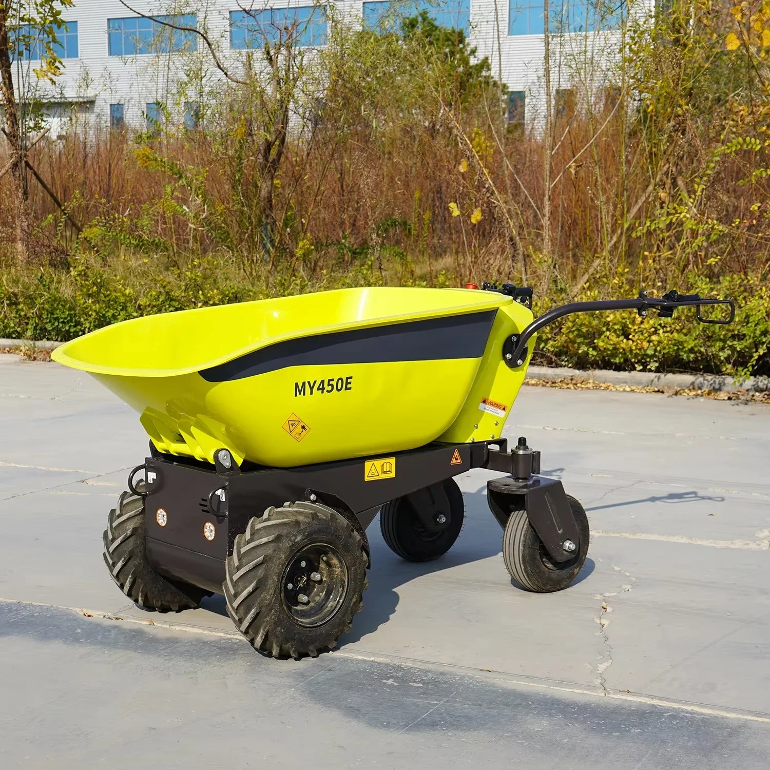 Rhinoceros Chinese Mini Dumper 500kg Loading 4 Wheel Battery Farm Minidumper Electric Power Barrow Motor Wheelbarrow