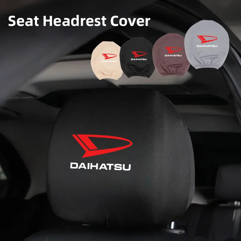 Capa protetora para encosto de cabeça de carro, protetor de almofada anti-sujeira para daihatsu terios sirion mira materia rocky yrv feroza charade