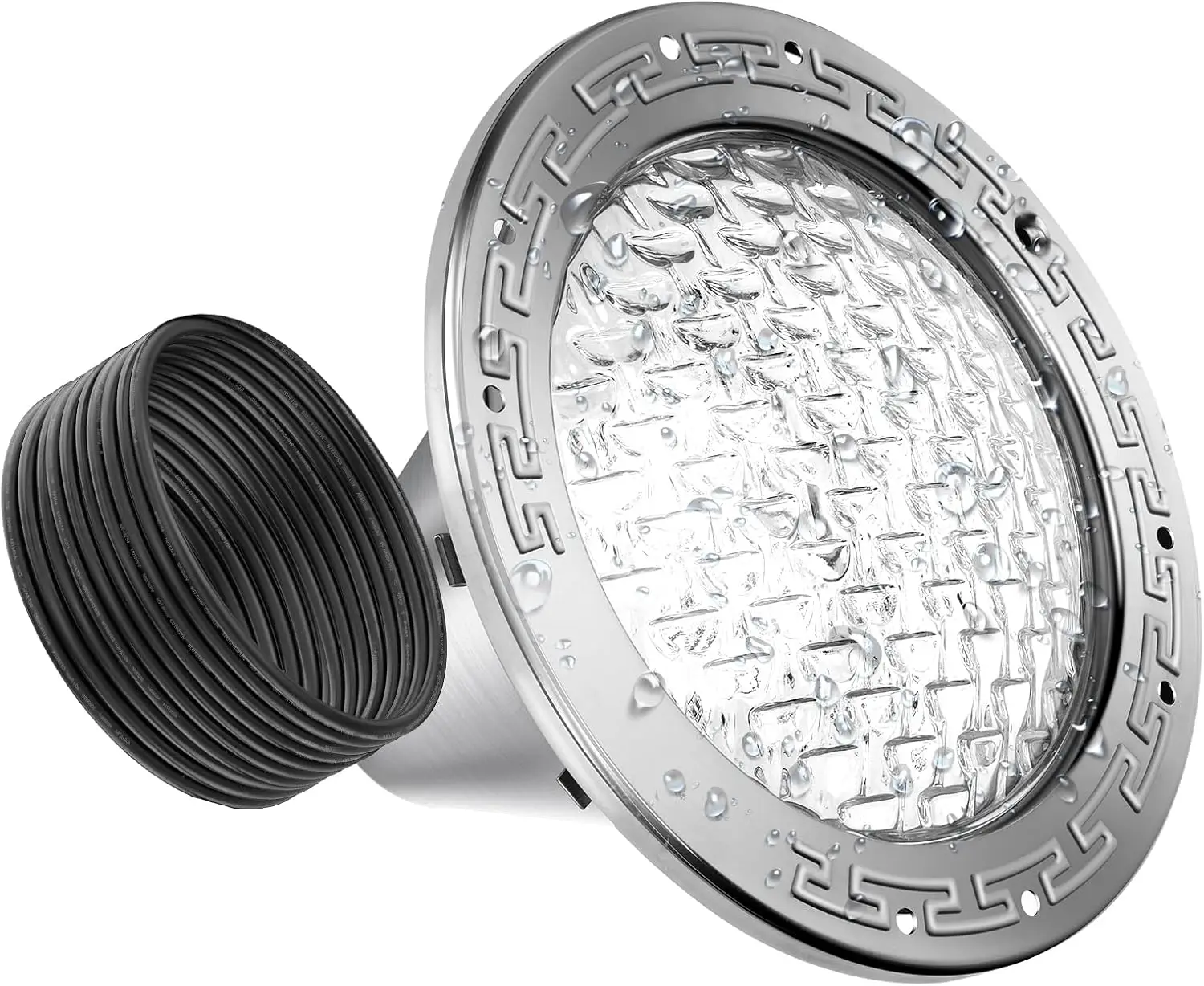 10 Inch LED Pool Lights for Inground Pool, AC120V Cool White 6000K Pool Lights Compatible with Pentair and Hayward 10