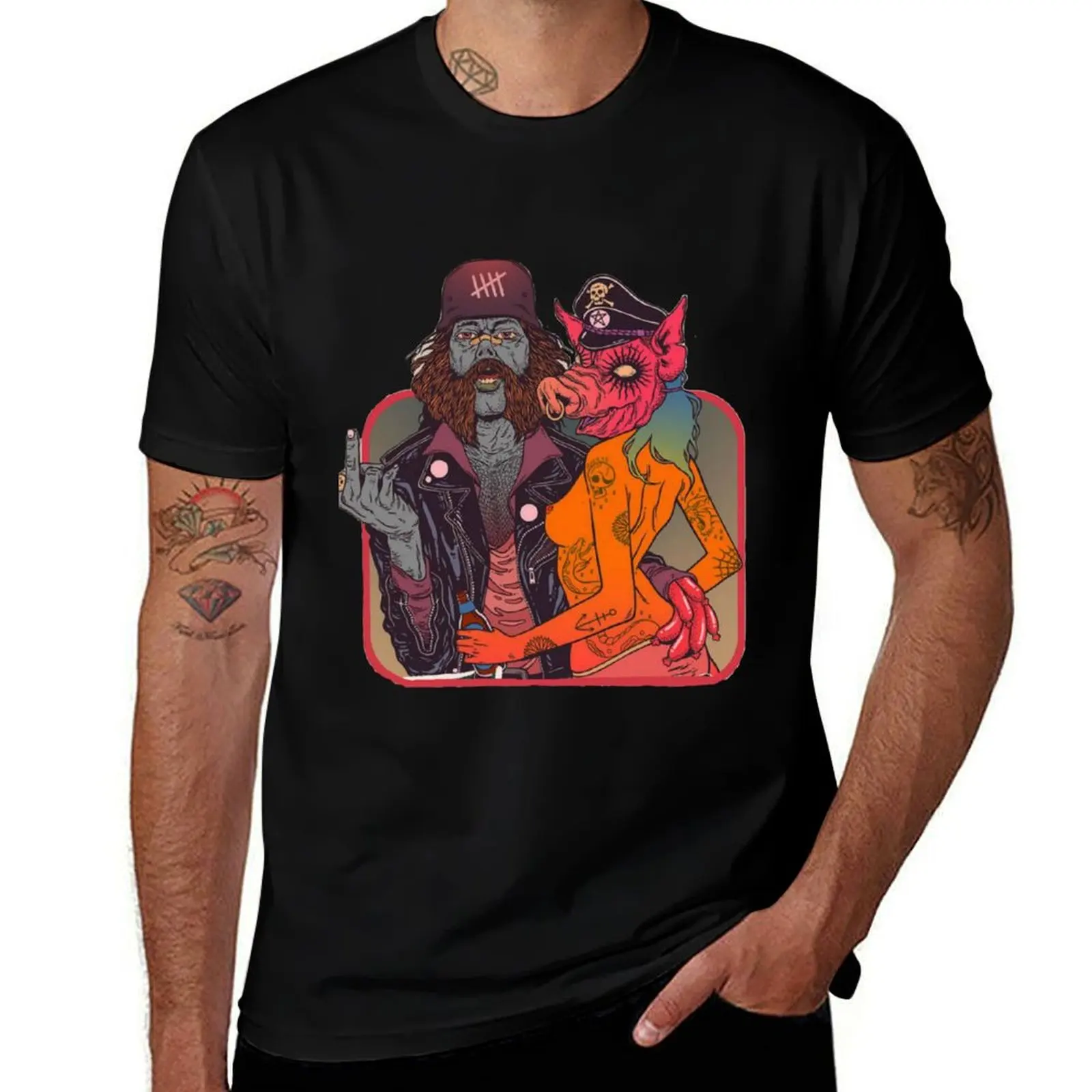 Turbonegro T-Shirt t shirts for man cotton funny T-Shirt