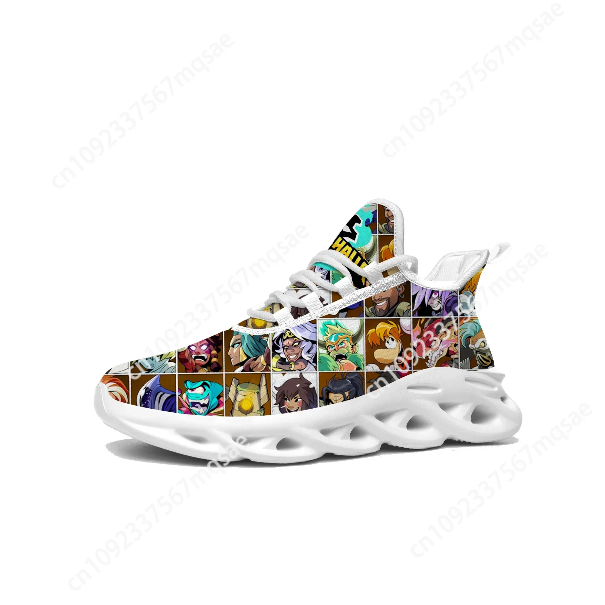 

Brawlhalla Sneakers Hot Cartoon Game Mens Womens Teenager Sports Running Shoes High Quality Fashion Custom Built Lace Up Shoes