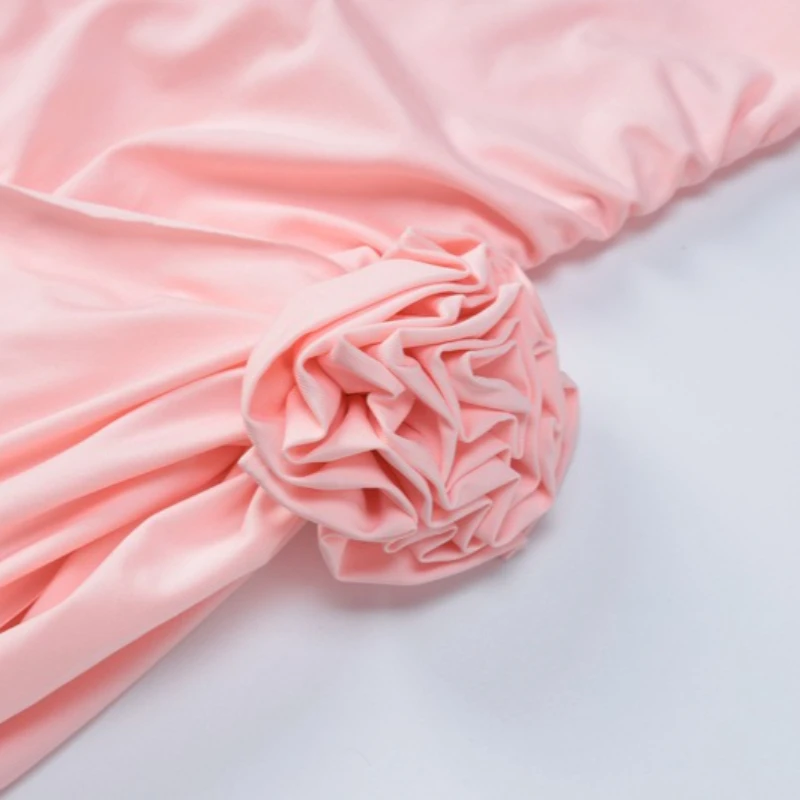 2026年春 レディース 長袖 Oネック スリムフィット セクシー プロム イブニングドレス ファッション 秋 エレガント 花柄 バンテージ ミニドレス