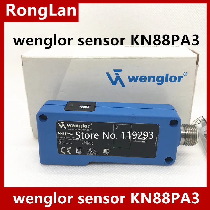 [BELLA] new original authentic spot wenglor sensor KN88PA3