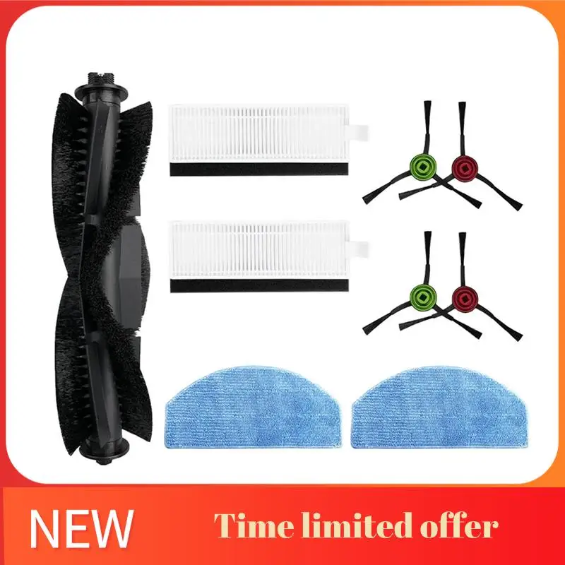 A006-1Set أجزاء الملحقات ل Tikom G8000 / G8000 Pro روبوت المكانس الرئيسية الجانب فرشاة فلتر Hepa ممسحة القماش خرقة قطع الغيار الوصول
