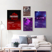 Chase Atlantic Paradise Rock Music Album Cover Tracklist Poster Prints Canvas Painting Art Wall Pictures Living Room Home Decor