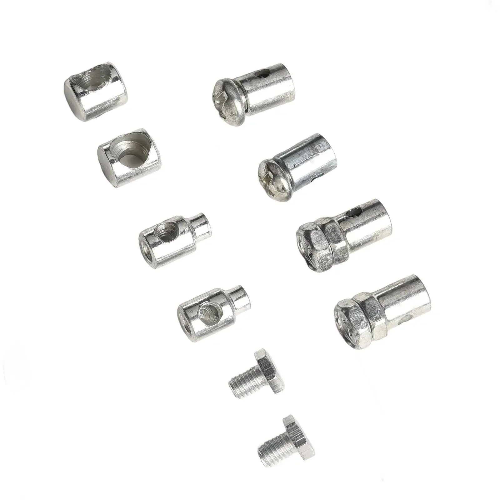 طقم إصلاح كابل القابض الخانق الفعال للركوب على معدات الحديقة كاملة مع كابل أسلاك الفولاذ ومجموعة الحلمة