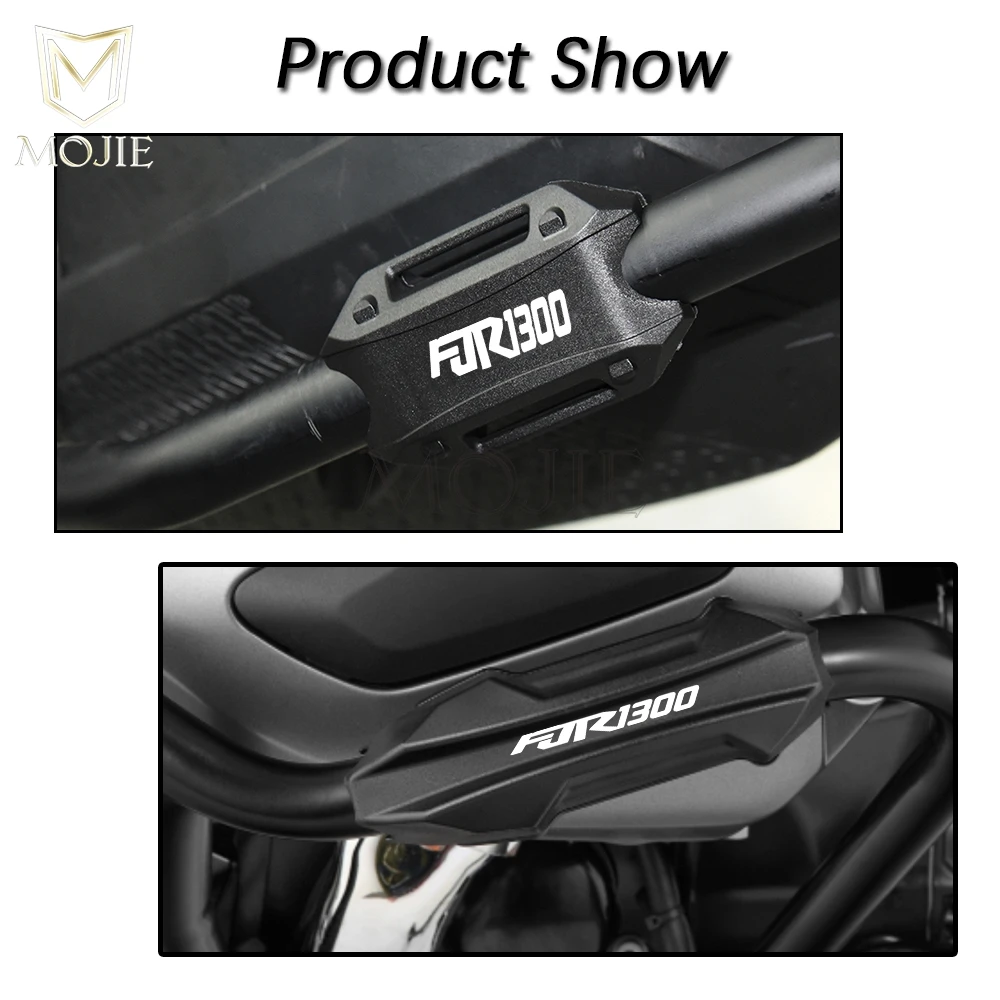 For Yamaha FJR1300 FJR1300A FJR 1300 /A 2004-2025 2024 Motorcycle 25mm Engine Crash bar Protection Bumper Decorative Guard Block